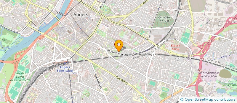 localisation de l'entreprise MADAME FRANCOISE MARTIN à ANGERS