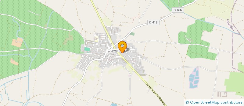 localisation de l'entreprise MADAME FRANCOISE MARY  OUVEILLAN