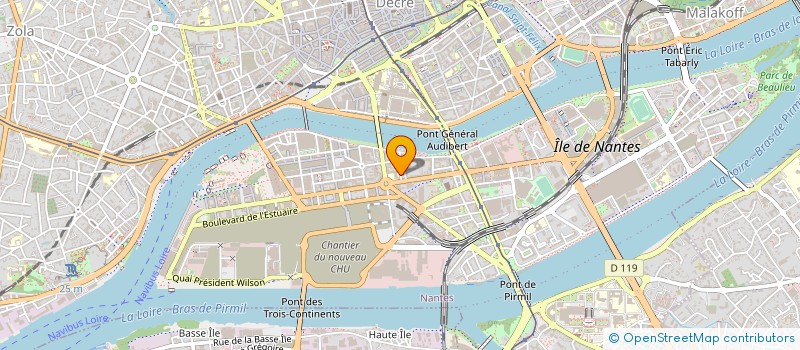 localisation de l'entreprise MADAME FRANCOISE MASSE à NANTES