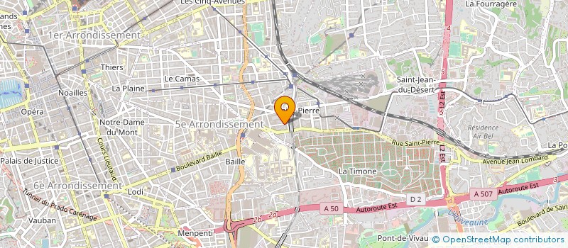 localisation de l'entreprise MADAME FRANCOISE MATHEIS à MARSEILLE