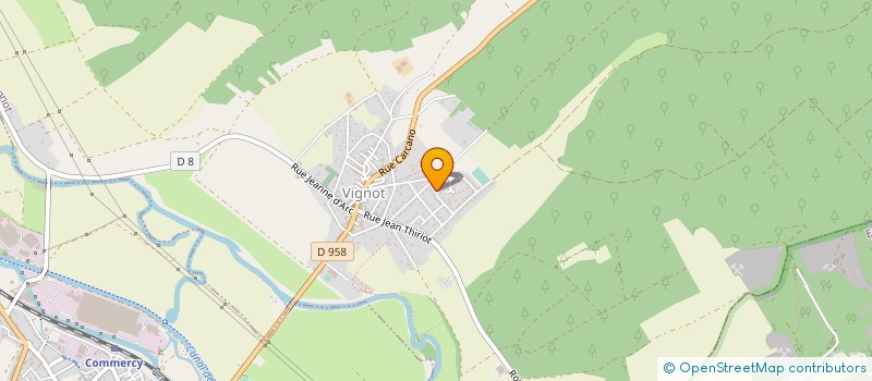 localisation de l'entreprise MADAME FRANCOISE MAUGERY à VIGNOT