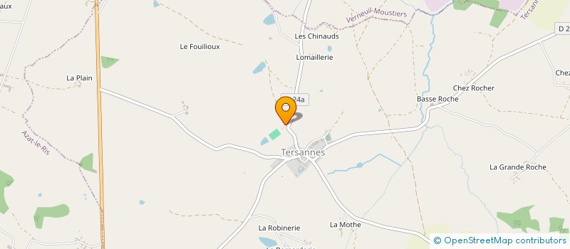 localisation de l'entreprise MADAME FRANCOISE MAURY à TERSANNES