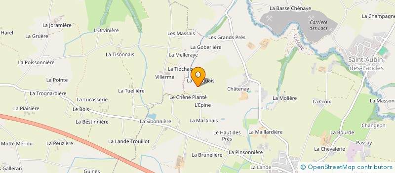 localisation de l'entreprise MADAME FRANCOISE MAUXION à CORNILLE