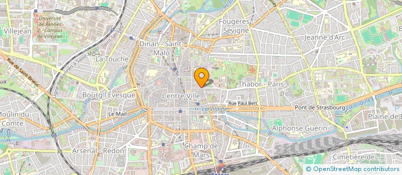 localisation de l'entreprise MADAME FRANCOISE MAZEAU à RENNES