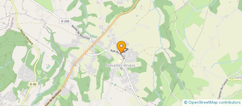 localisation de l'entreprise MADAME FRANCOISE MAZURIT à NAVAILLES-ANGOS