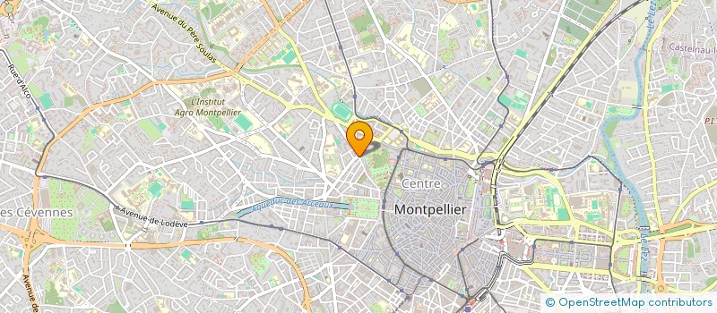 localisation de l'entreprise MADAME FRANCOISE MEDALE à MONTPELLIER