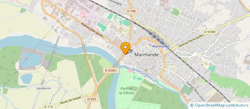 localisation de l'entreprise MADAME FRANCOISE MEHEUST à MARMANDE
