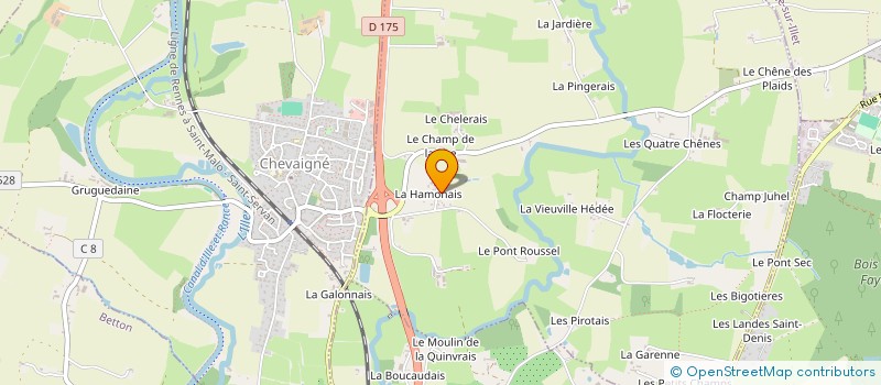 localisation de l'entreprise MADAME FRANCOISE MELOT  MOUAZE