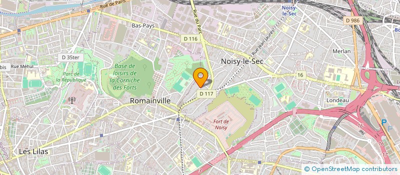 localisation de l'entreprise MADAME FRANCOISE MENDY à NOISY-LE-SEC