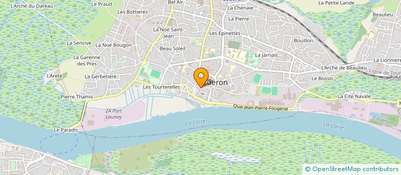localisation de l'entreprise MADAME FRANCOISE MENTEC à COUERON
