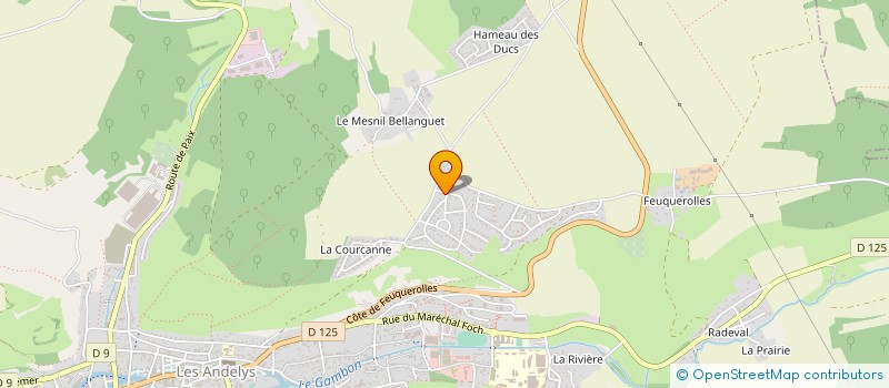 localisation de l'entreprise MADAME FRANCOISE MERCIER à LES TROIS LACS