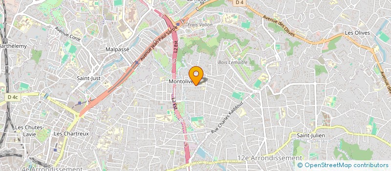 localisation de l'entreprise MADAME FRANCOISE MERE à MARSEILLE