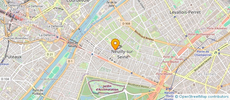localisation de l'entreprise MADAME FRANCOISE MERLE à NEUILLY-SUR-SEINE