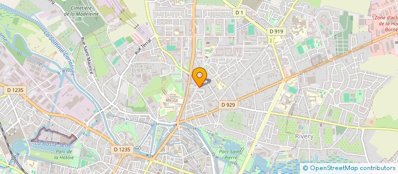 localisation de l'entreprise MADAME FRANCOISE MERVEILLE METUEKAM  AMIENS