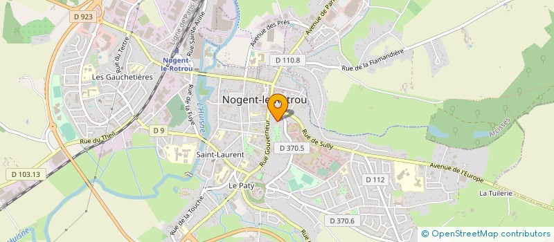 localisation de l'entreprise MADAME FRANCOISE MEUNIER à NOGENT-LE-ROTROU