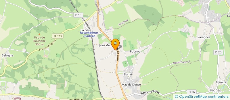 localisation de l'entreprise MADAME FRANCOISE MEYSEN  CARLUCET