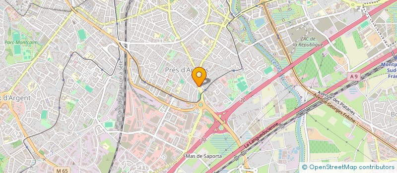 localisation de l'entreprise MADAME FRANCOISE MICELI à MONTPELLIER