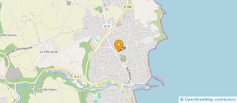 localisation de l'entreprise MADAME FRANCOISE MICHEL à BINIC-ETABLES-SUR-MER