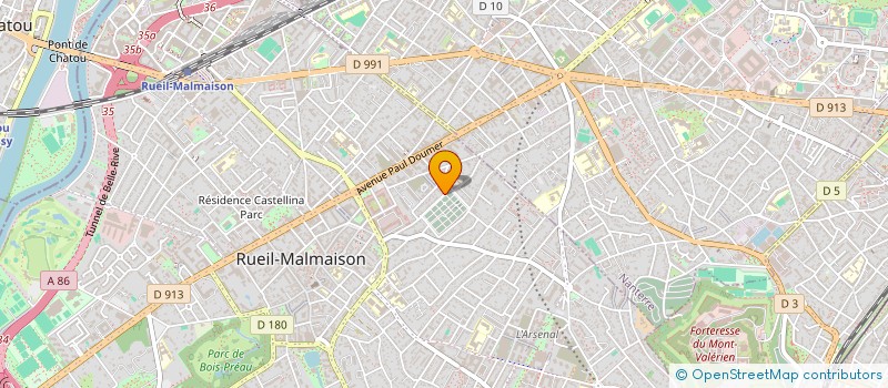 localisation de l'entreprise MADAME FRANCOISE MICHEL à RUEIL-MALMAISON