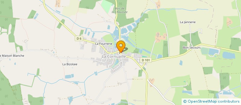 localisation de l'entreprise MADAME FRANCOISE MICHEL  VAL D'ERDRE-AUXENCE