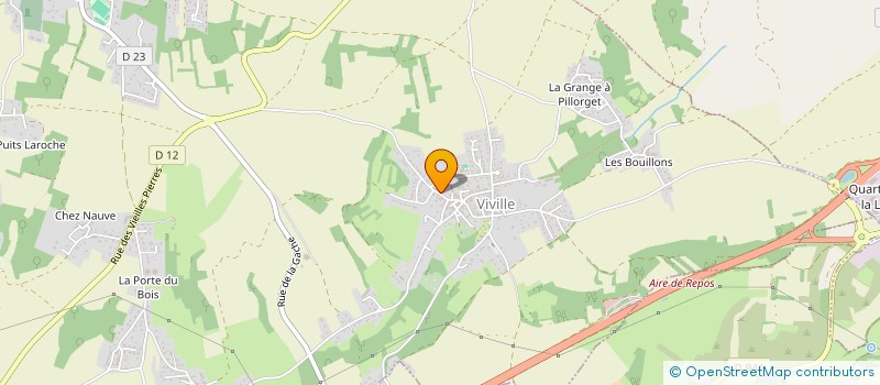 localisation de l'entreprise MADAME FRANCOISE MICHEL  CHAMPNIERS