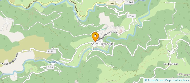 localisation de l'entreprise MADAME FRANCOISE MILANI  SAINT-PIERREVILLE