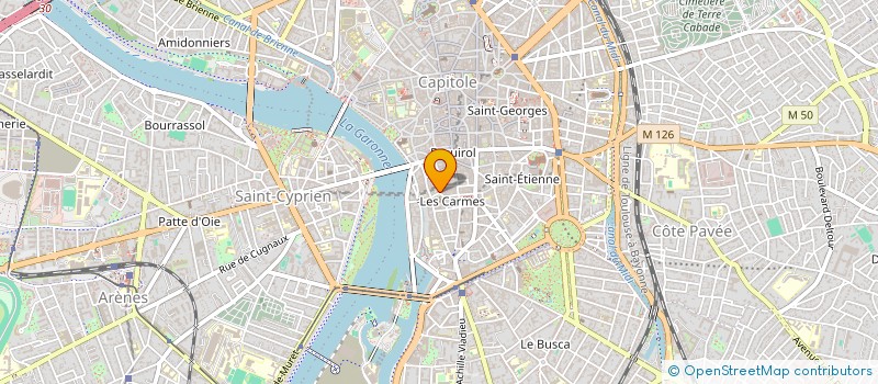 localisation de l'entreprise MADAME FRANCOISE MILLET à TOULOUSE