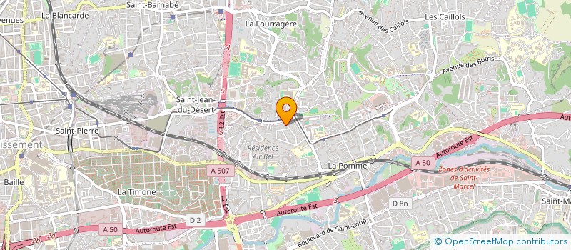 localisation de l'entreprise MADAME FRANCOISE MIOSSEC  MARSEILLE