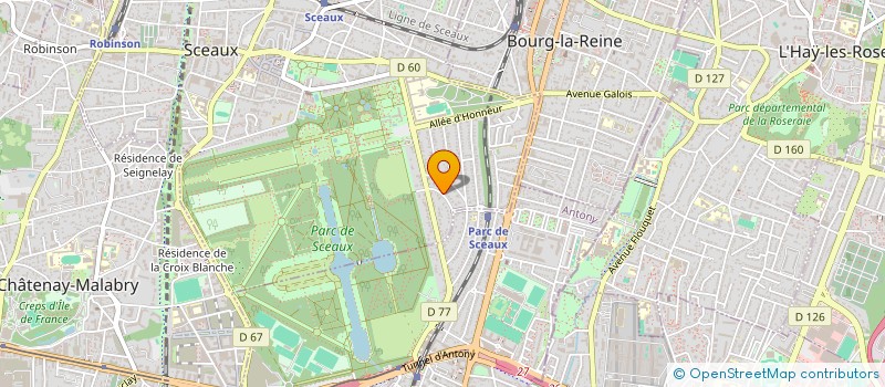 localisation de l'entreprise MADAME FRANCOISE MIQUELIS à SCEAUX