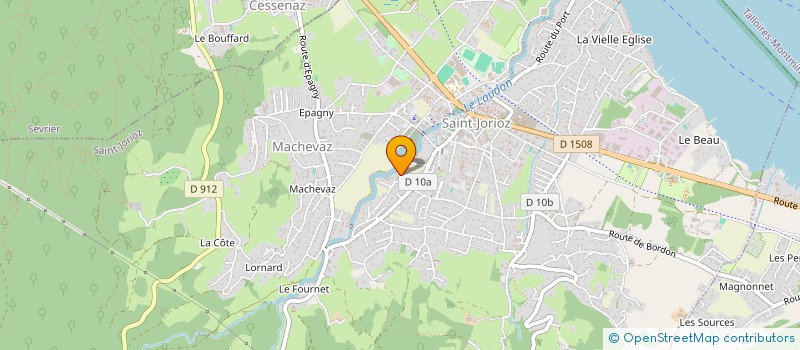 localisation de l'entreprise MADAME FRANCOISE MIRAULT  SAINT-JORIOZ