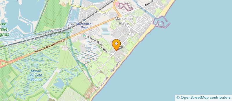 localisation de l'entreprise MADAME FRANCOISE MIZZI à MARSEILLAN