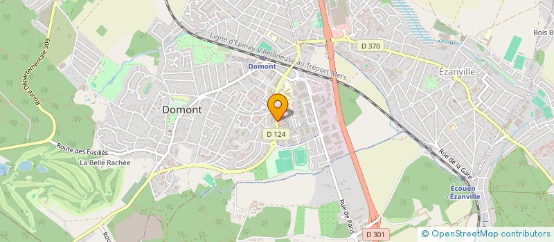 localisation de l'entreprise MADAME FRANCOISE MOJON à DOMONT