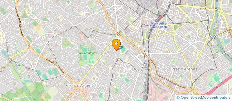localisation de l'entreprise MADAME FRANCOISE MOMTET à MONTPELLIER