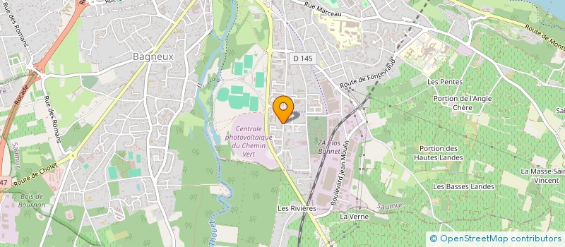 localisation de l'entreprise MADAME FRANCOISE MONIN  SAUMUR