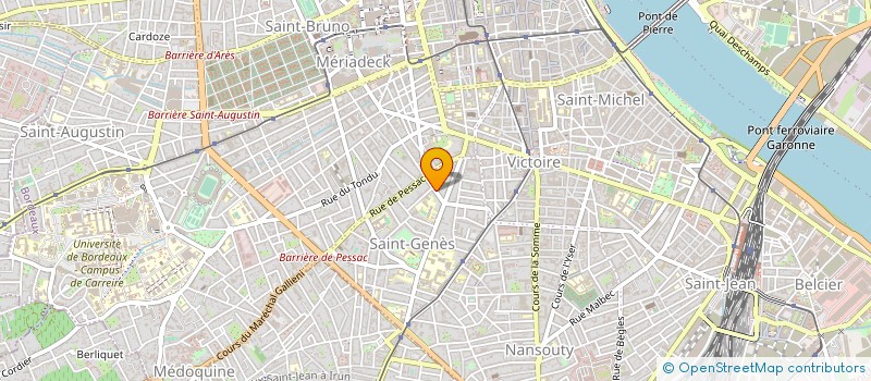 localisation de l'entreprise MADAME FRANCOISE MONSEC à BORDEAUX