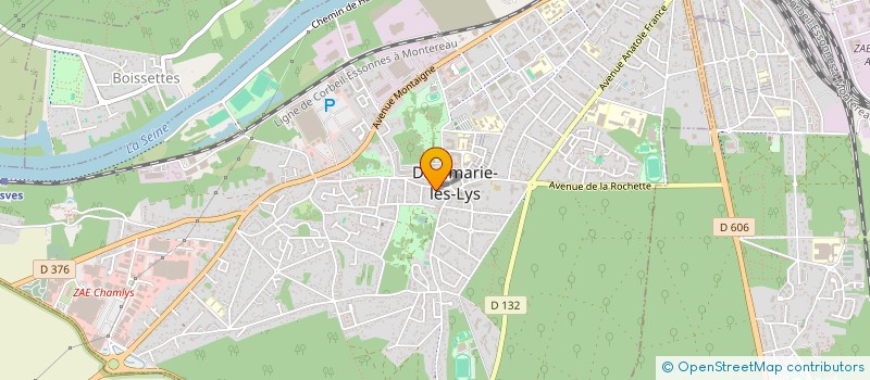 localisation de l'entreprise MADAME FRANCOISE MONTERET à DAMMARIE-LES-LYS