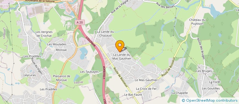 localisation de l'entreprise MADAME FRANCOISE MORAT à FEYTIAT