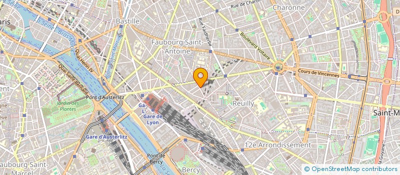 localisation de l'entreprise MADAME FRANCOISE MOREAU  PARIS