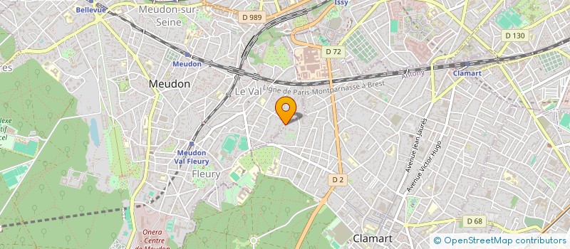 localisation de l'entreprise MADAME FRANCOISE MOREAU à CLAMART
