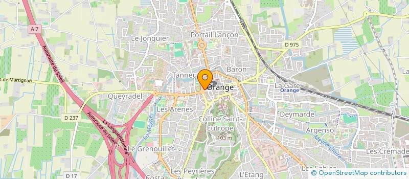 localisation de l'entreprise MADAME FRANCOISE MOREL  ORANGE