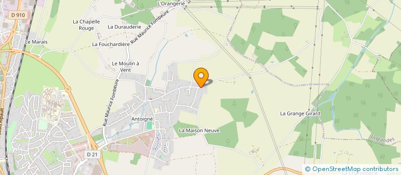 localisation de l'entreprise MADAME FRANCOISE MOREY à CHATELLERAULT