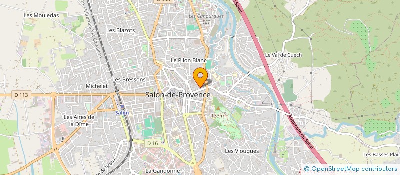 localisation de l'entreprise MADAME FRANCOISE MORO à SALON-DE-PROVENCE