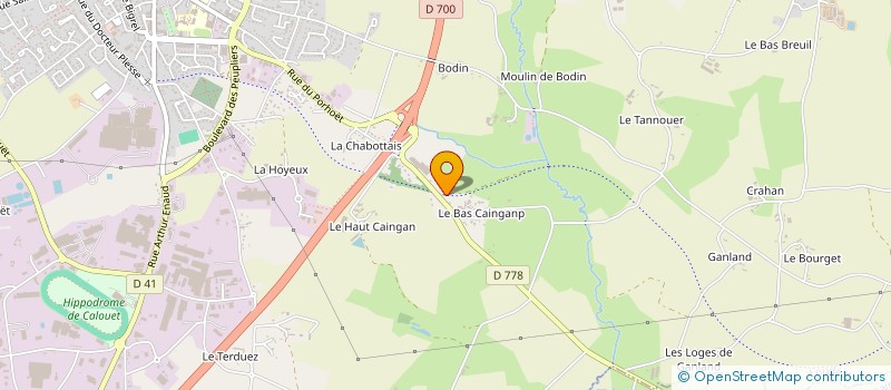 localisation de l'entreprise MADAME FRANCOISE MORVAN à LOUDEAC