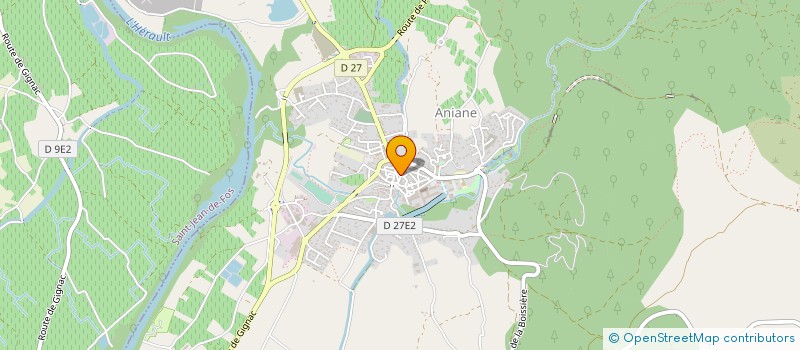 localisation de l'entreprise MADAME FRANCOISE MOSSAN à GIGNAC