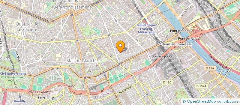 localisation de l'entreprise MADAME FRANCOISE MOSSU  PARIS