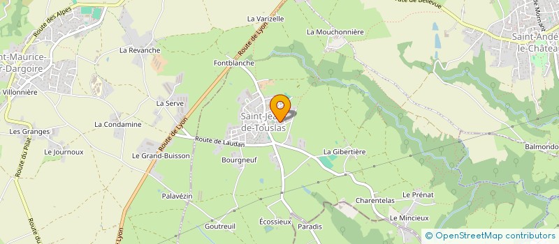 localisation de l'entreprise MADAME FRANCOISE MOUCHIROUD à BEAUVALLON