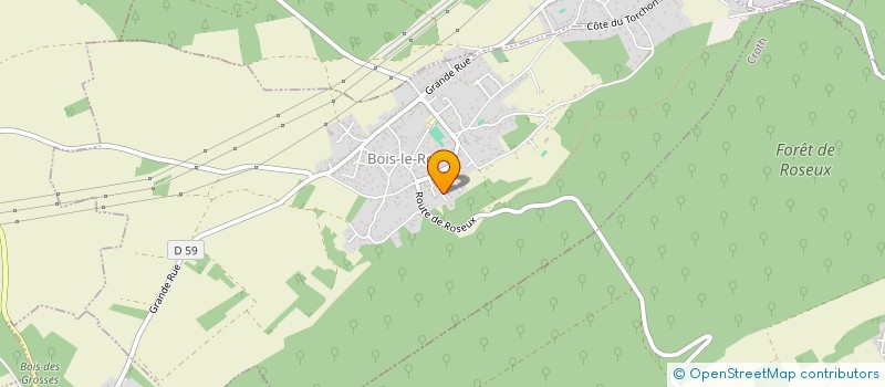 localisation de l'entreprise MADAME FRANCOISE MOULIN  BOIS-LE-ROI