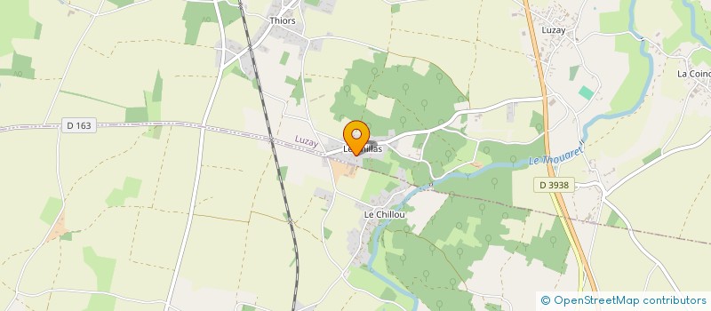 localisation de l'entreprise MADAME FRANCOISE MOUNEAU  LUZAY