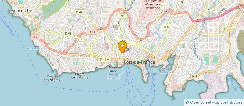 localisation de l'entreprise MADAME FRANCOISE MOUNIAMA  FORT-DE-FRANCE