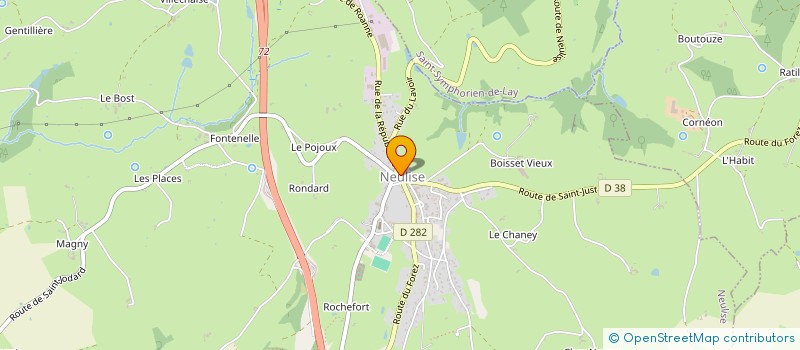 localisation de l'entreprise MADAME FRANCOISE MOUSSI  NEULISE